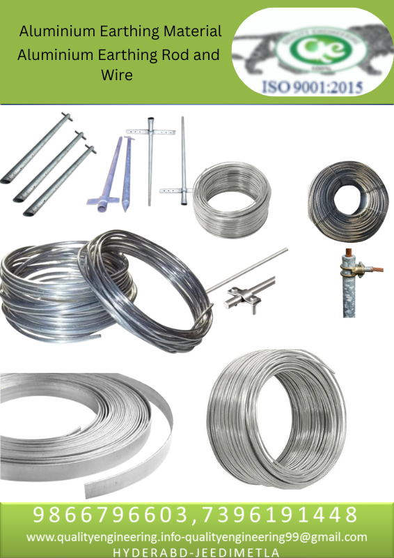 Galvanized Earthing Rod And Wire 1