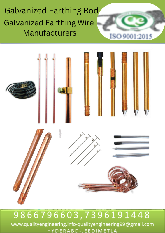 Galvanized Earthing Rod And Wire